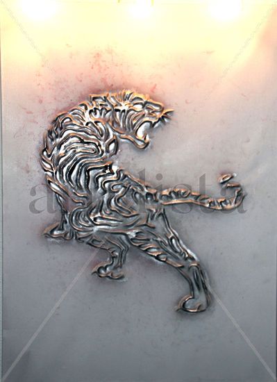 Tiger Silver Cerámica Figurativa