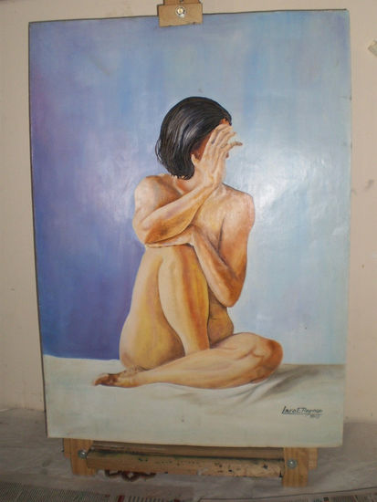 DESNUDA Oil Paper Nude Paintings