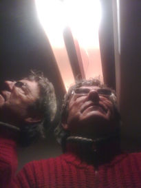De espaldas a mi...