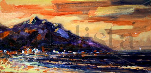 Playa Oil Canvas Marine Painting