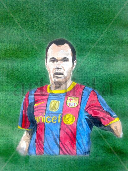 ANDRES INIESTA - FC BARCELONA (POSTER) 