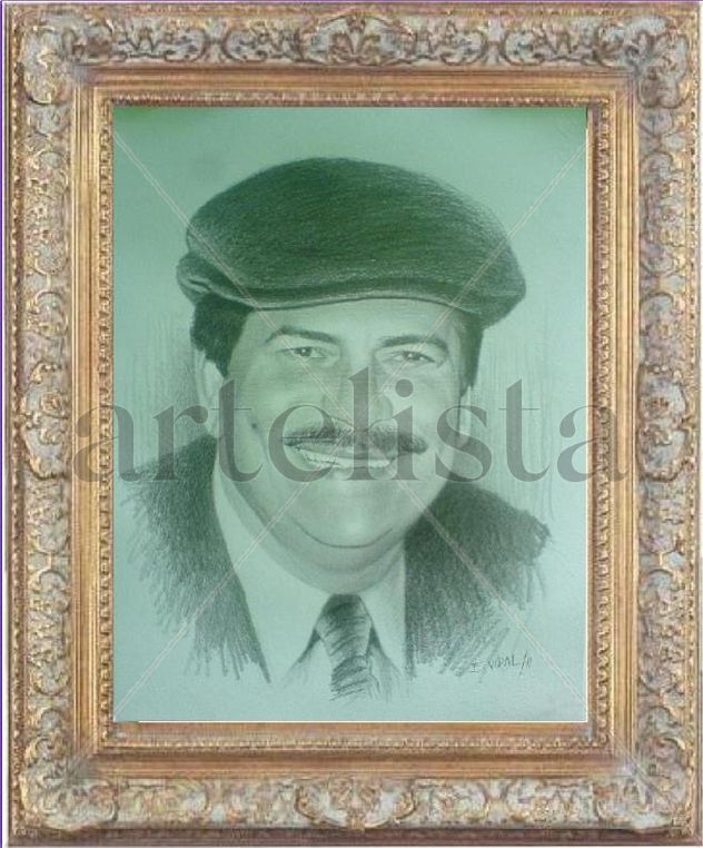 retrato del arq.y artista alfonzo khouri
