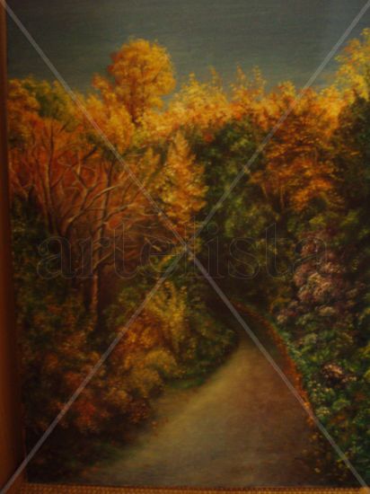 Valle del silencio Oil Canvas Landscaping