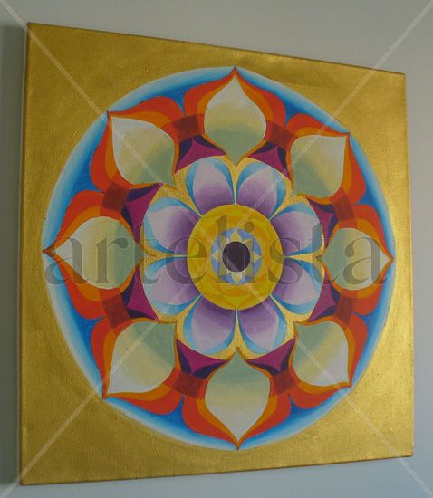 Mandala Acrílico Lienzo Otros