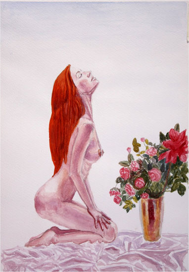 RUEGO Watercolour Paper Nude Paintings