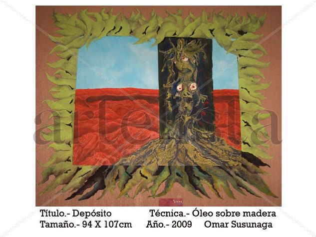 Depósito Others Panel Figure Painting