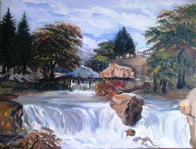 RIO Oil Canvas Landscaping