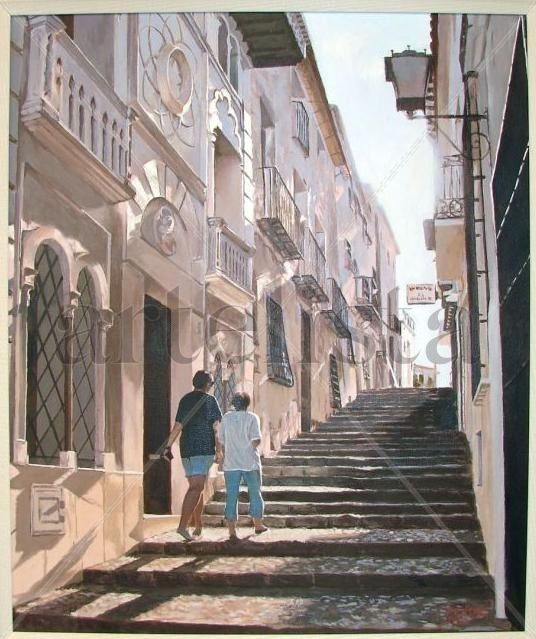 Escaleras arriba