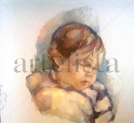 retrato niña