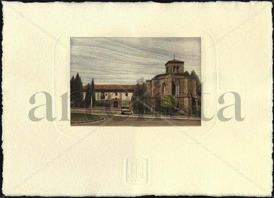 Convento de San Miguel - Huesca - Etching Process