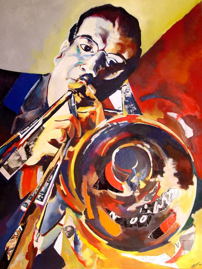 Benny Goodman Media Mixta Tabla Figura