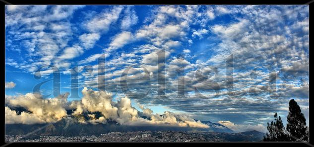 Ávila y nubes Art # 1 Nature Color (Digital)