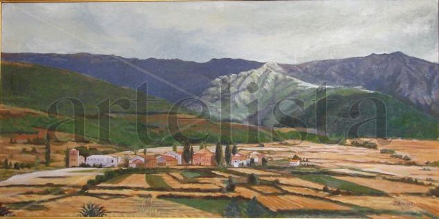 Riofrio (Segovia) Oil Canvas Landscaping