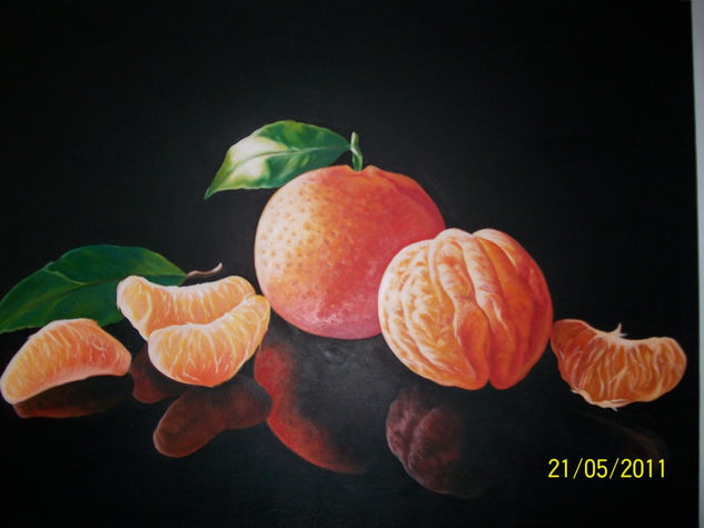 Mandarinas puras mandarinas Oil Canvas Landscaping