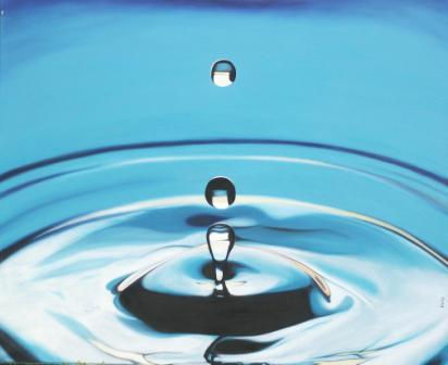 gota de agua Oil Canvas Others