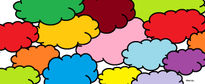 Nubes de colores..