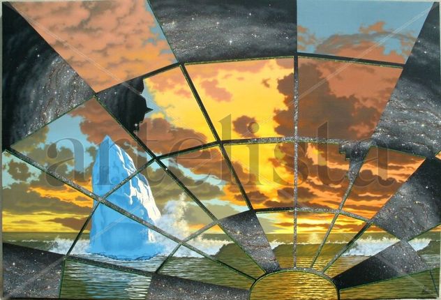 vitral #2 ´´espacio interior ´´