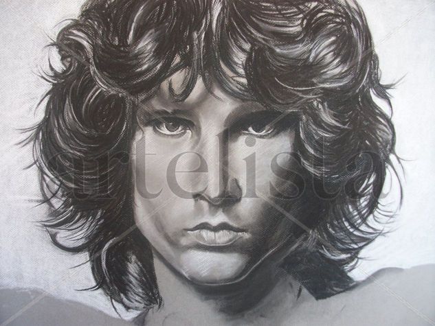 Jim Morrison Carboncillo