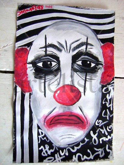 CLOWN! Others Paper Portrait