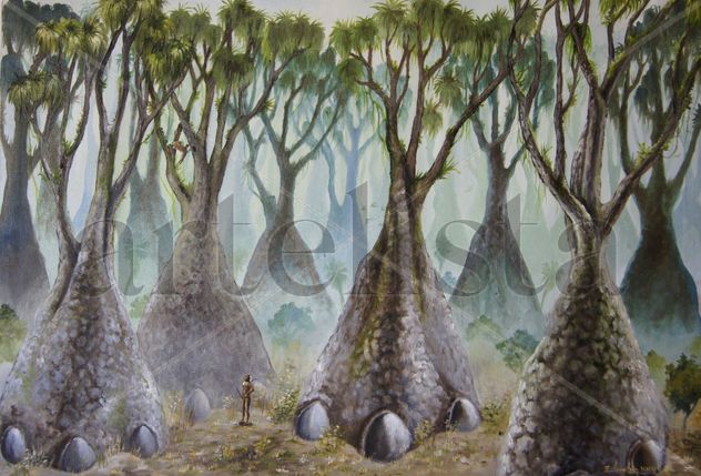 Bosque de patas de elefante