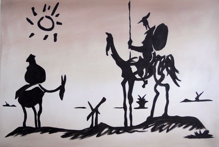 Quijote sepia