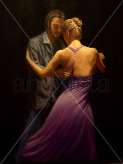 sin titulo Oil Canvas Figure Painting