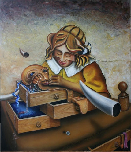 La encajera