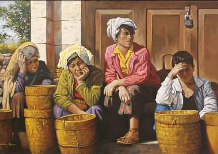 Vendedores de canastas