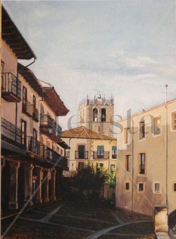 Plaza de Riaza (detalle)