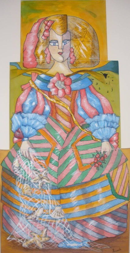 Menina pescadora