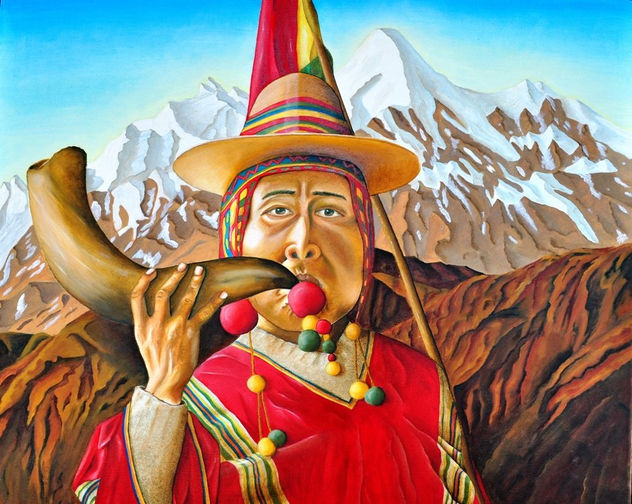 Indigena Boliviano / Trabajo de Elizabeth Yale