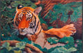 tigre en el agua