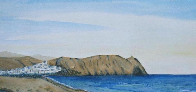 Carboneras 6 Watercolour Paper Marine Painting