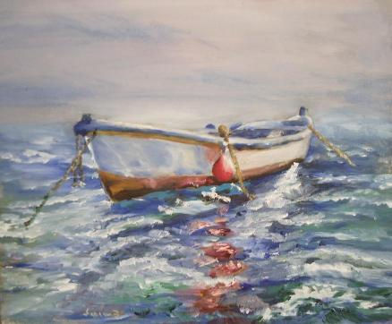 marea Oil Canvas Marine Painting