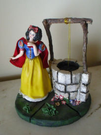 Maqueta blanca nieves