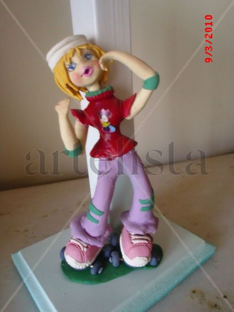 Chica patinadora