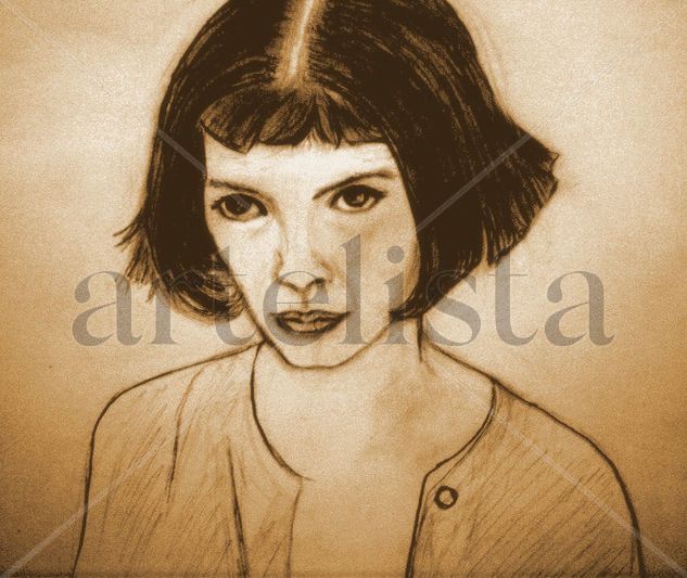 Retrato Amelie Pencil