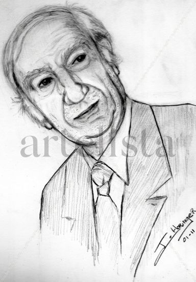 Retrato Fernán Gómez Pencil