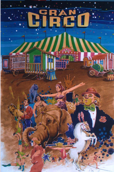 El Gran Circo Gouache Card Others