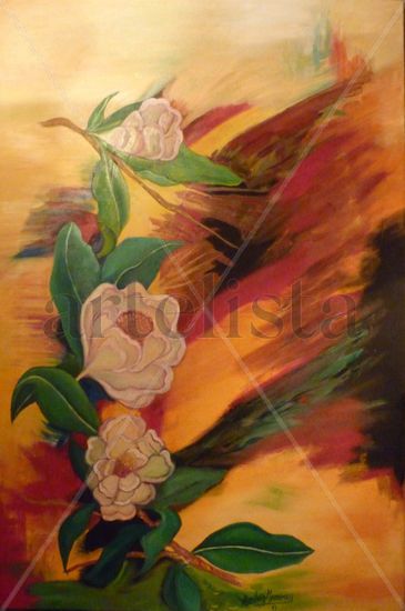 CUANDO EL SOL ES SOBERANO Oil Canvas Floral Painting