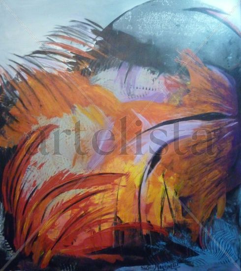 FUEGO EN EL HORIZONTE Acrylic Canvas Others