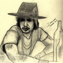 Retrato Johnny Depp