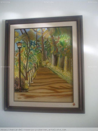 "Nuestro camino" Oil Canvas Landscaping