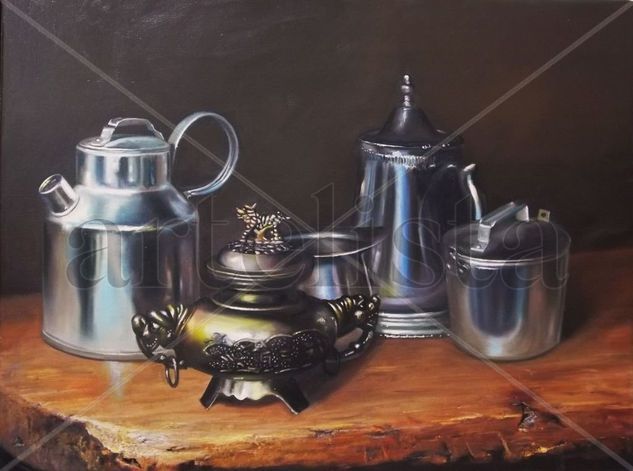 cacharros Oil Canvas Still Life Paintings