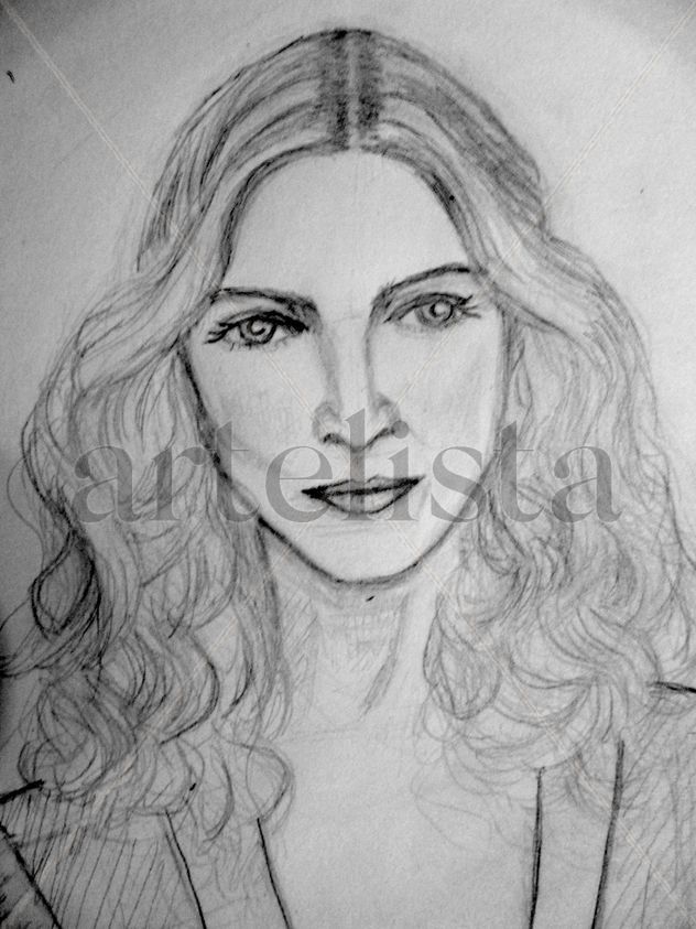 Dibujo Madonna