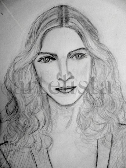 Dibujo Madonna Pencil