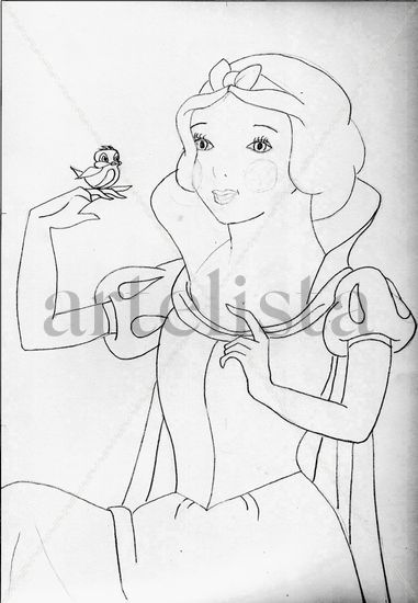 Blancanieves - Disney Lápiz