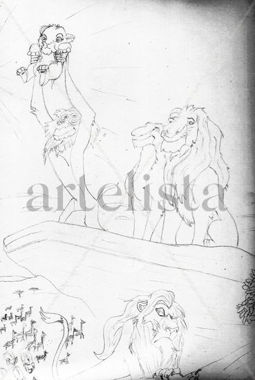 El Rey León - Disney Lápiz