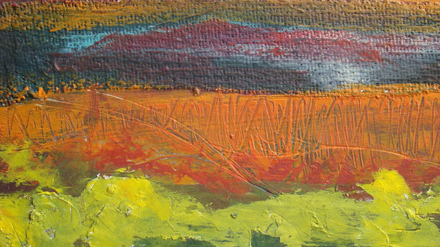 sin titulo Media Mixta Tabla Paisaje