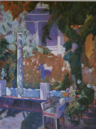 el jardin de sorolla Pastel Paper Landscaping